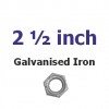 2 1/2 inch Galvanised 